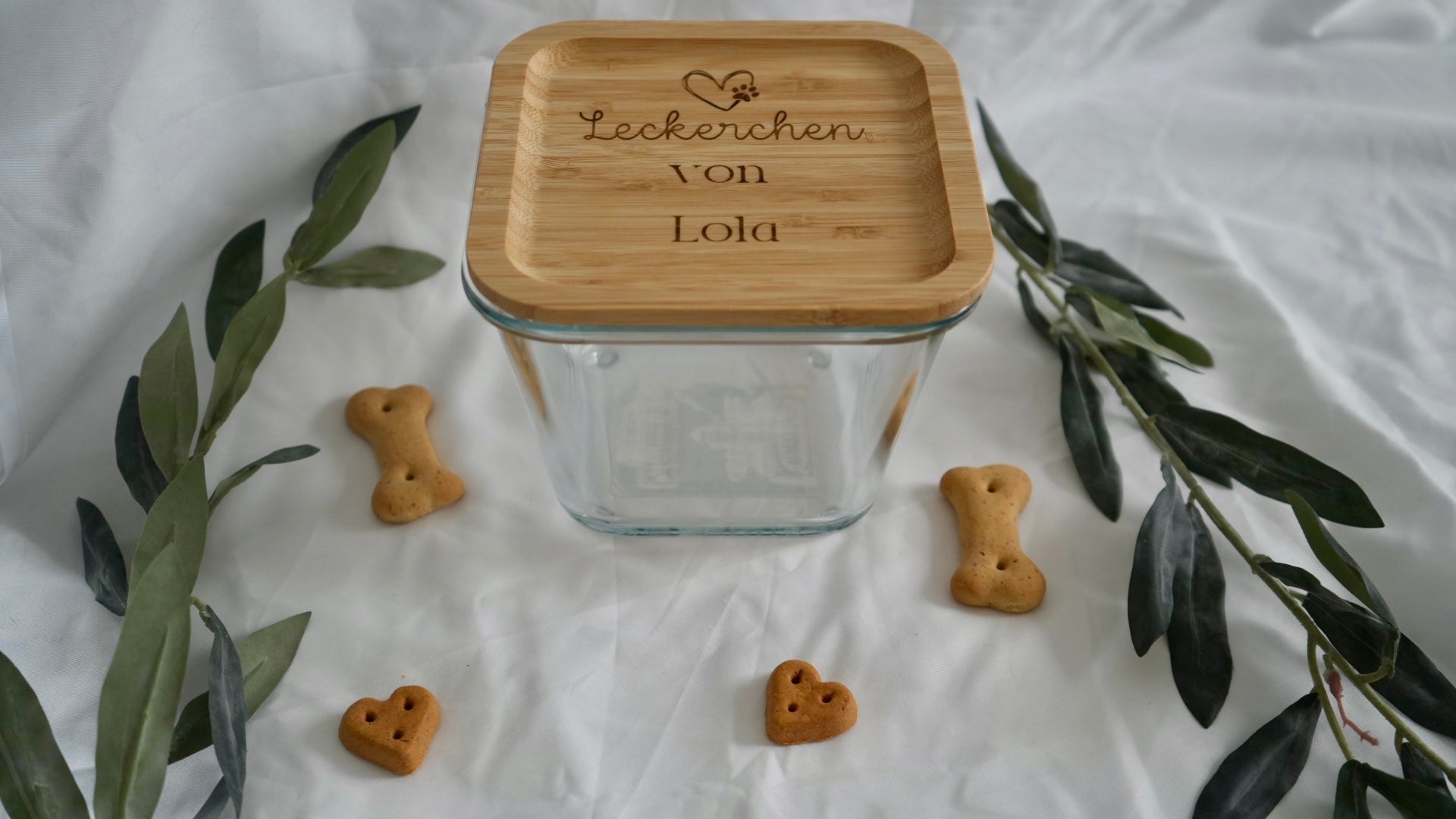 Personalisierte Leckerli-Dose - Fietes-Pawluxe