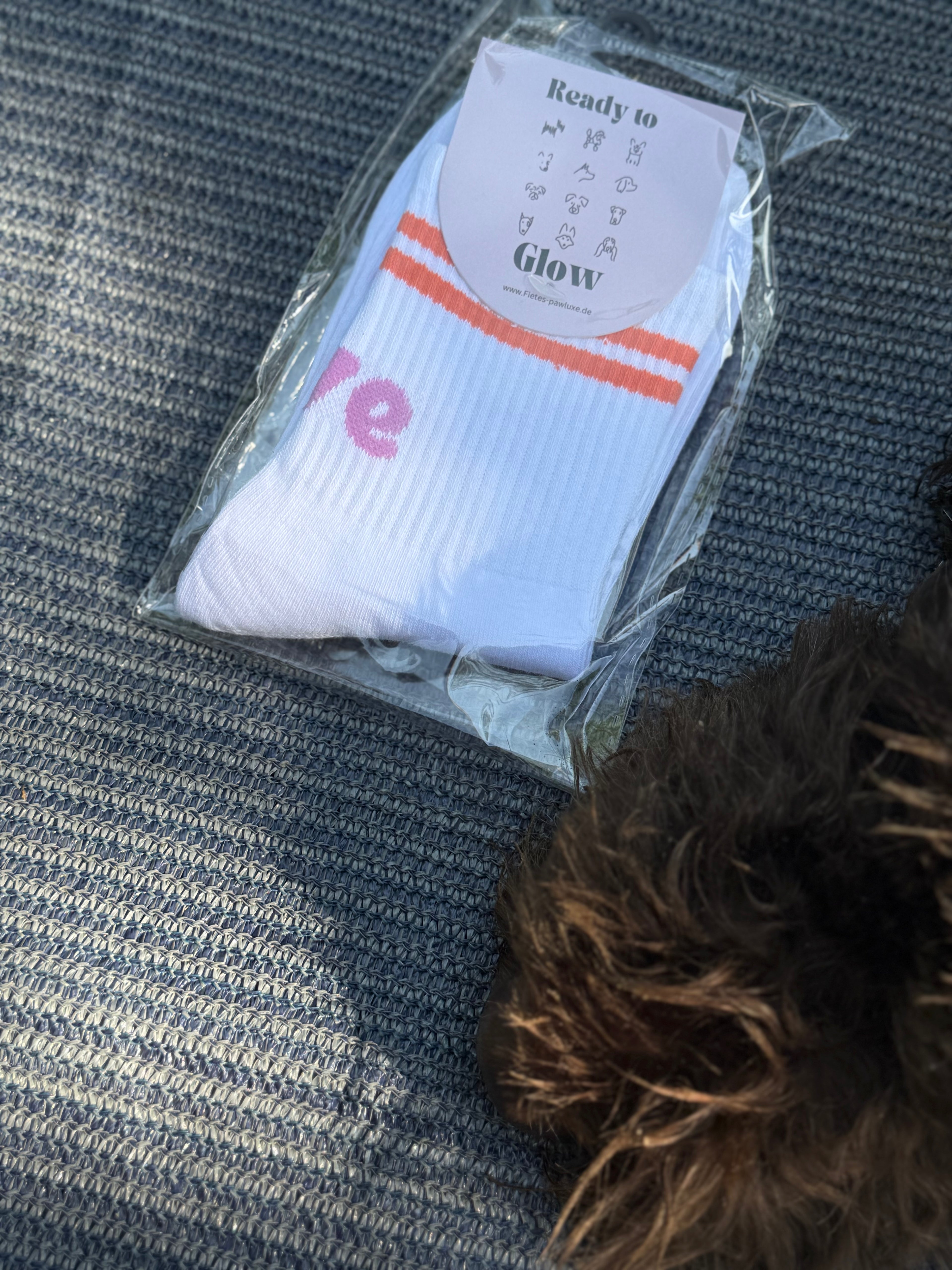 „Dog Love“ Socken – Für alle Hundeliebhaber! - Fietes-Pawluxe