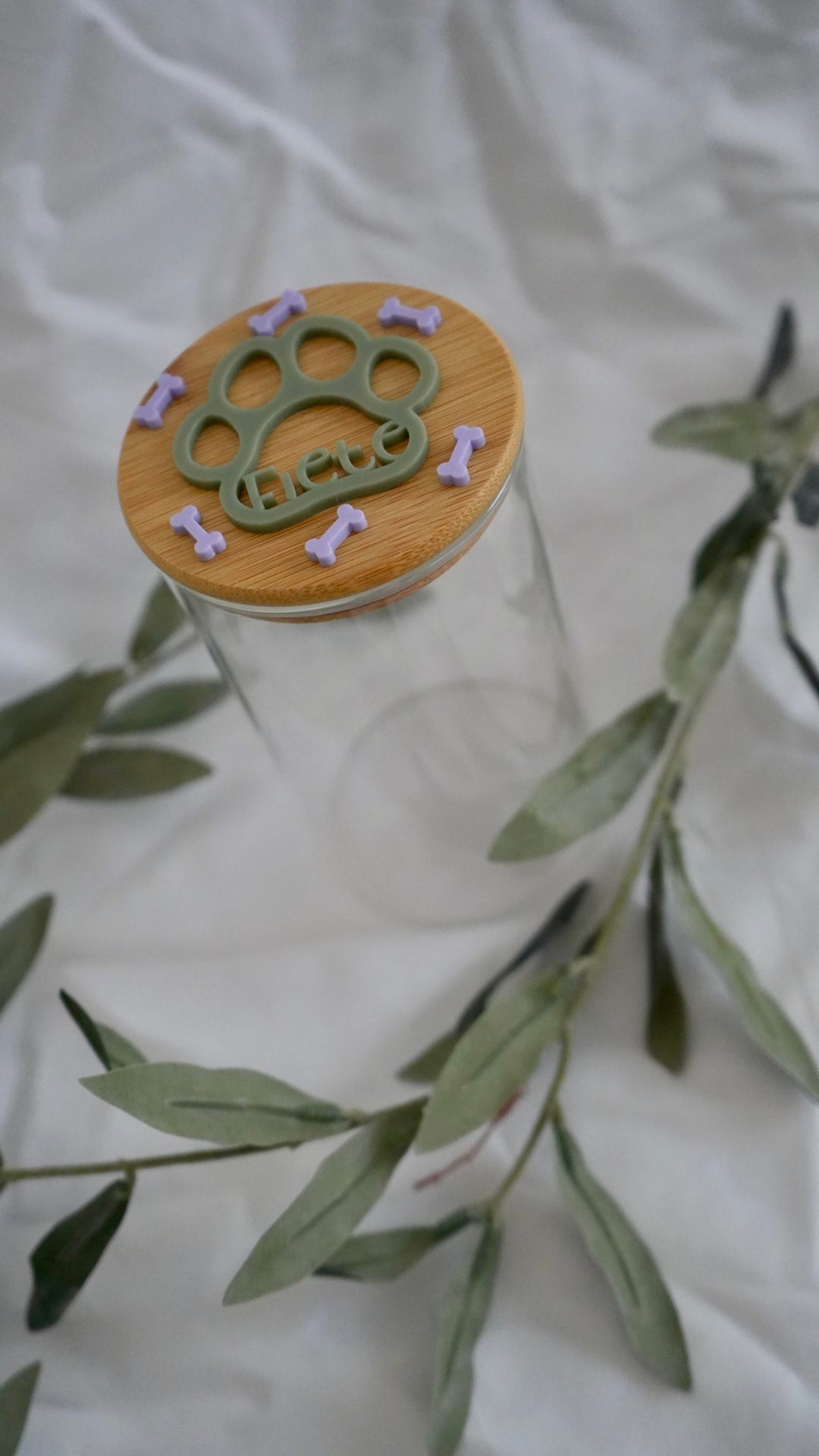 Personalisiertes Leckerliglas