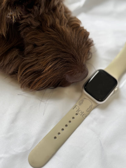 Personalisiertes Apple Watch Armband - Fietes-Pawluxe