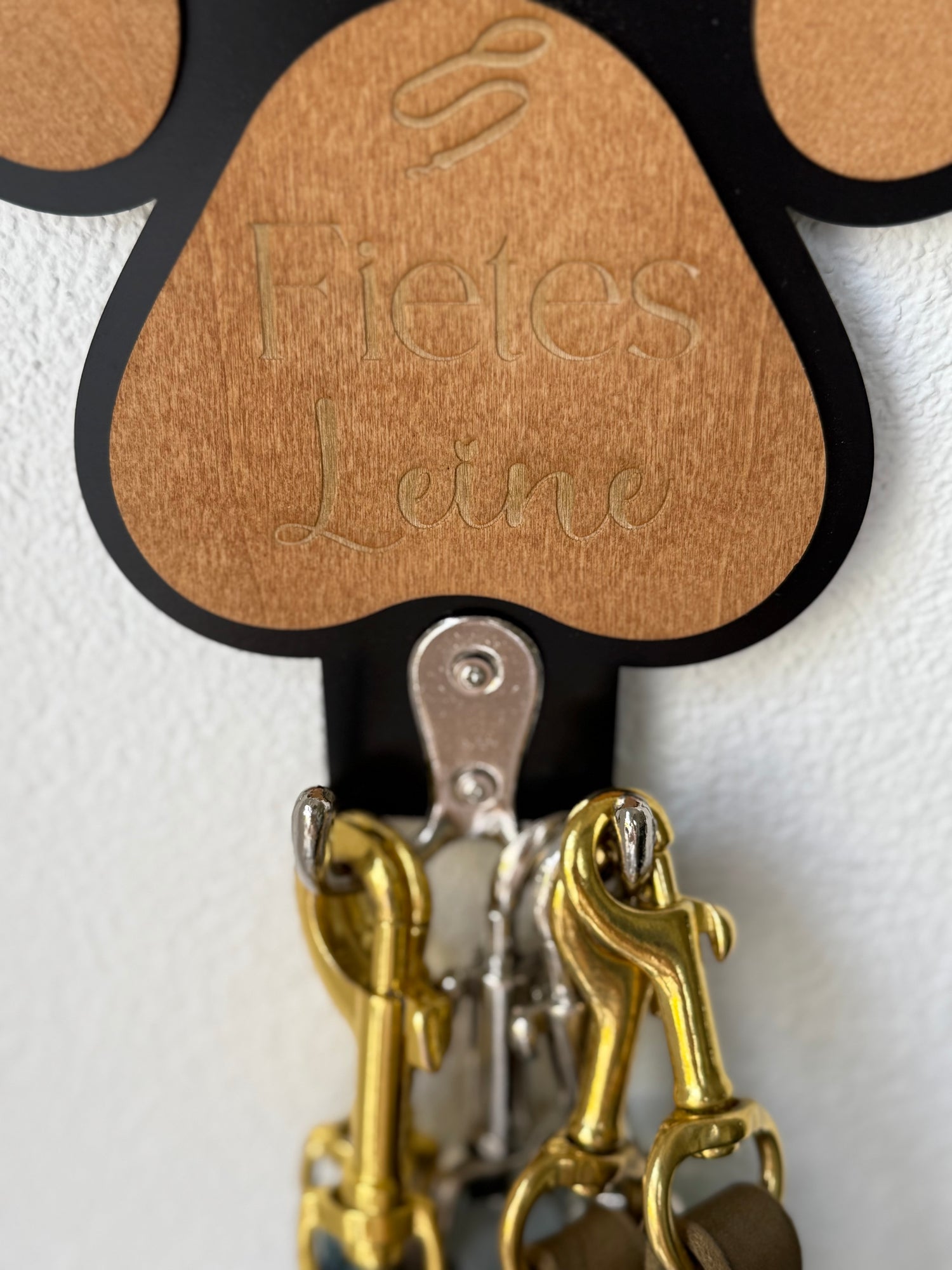 Personalisierter Pfotenhaken - Fietes-Pawluxe