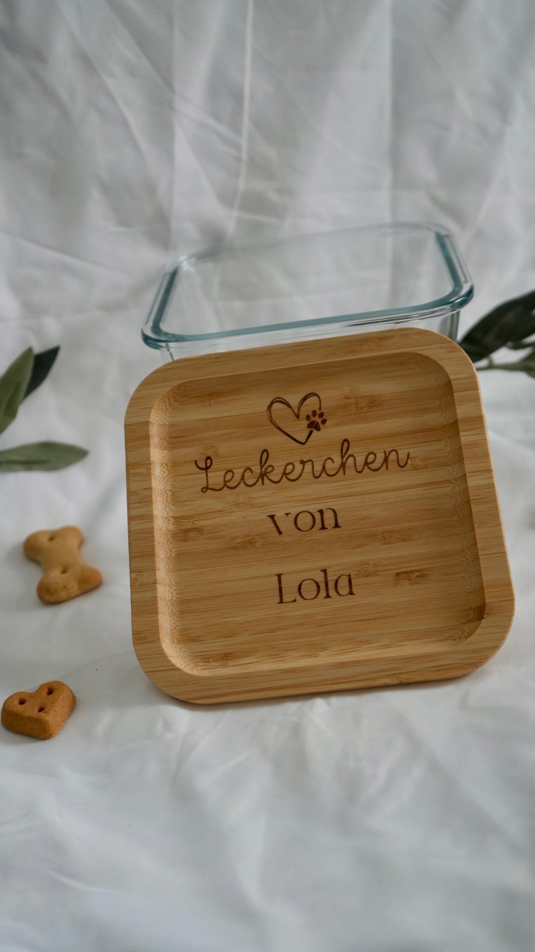 Personalisierte Leckerli-Dose