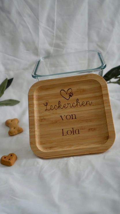 Personalisierte Leckerli-Dose - Fietes-Pawluxe