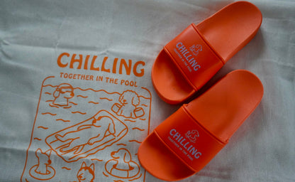 Badelatschen- chilling at the pool