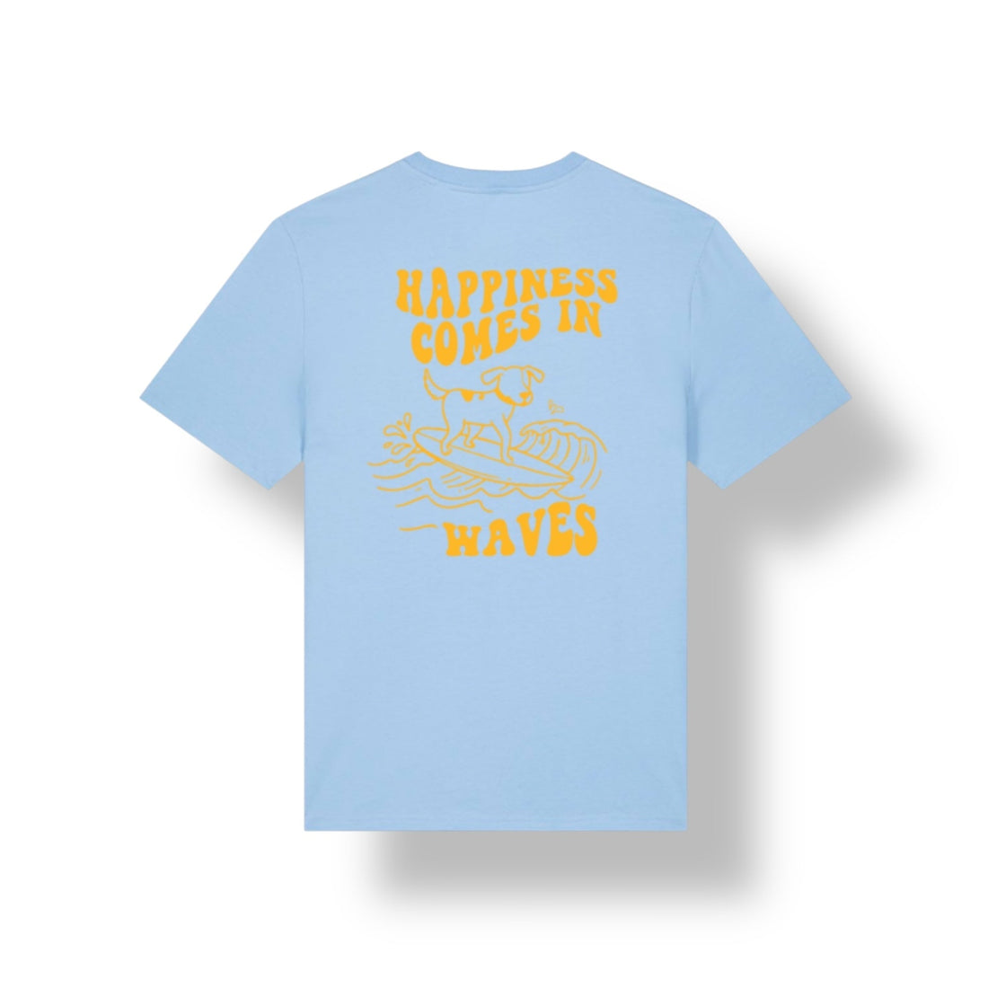 🎁 Happiness Comes in Waves – T-Shirt (100% off) - Fietes-Pawluxe
