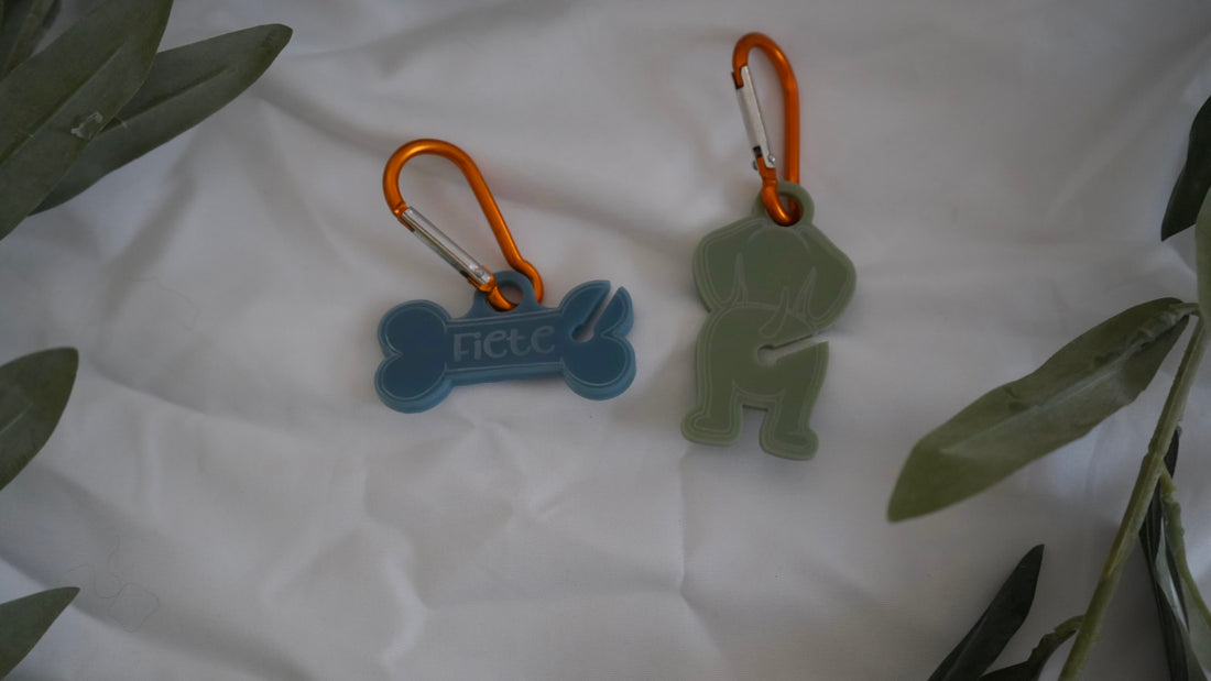 Personalisierter Kotbeutelhalter