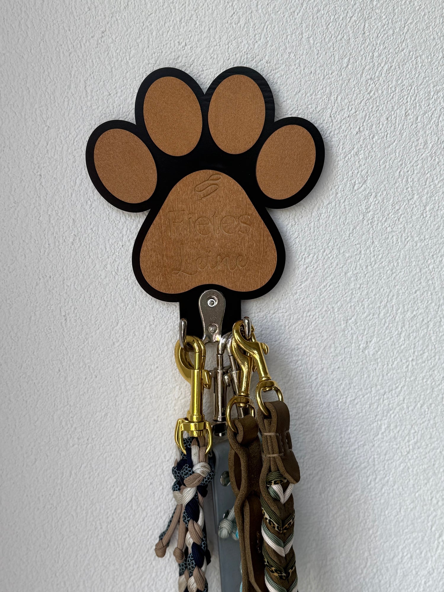 Personalisierter Pfotenhaken - Fietes-Pawluxe