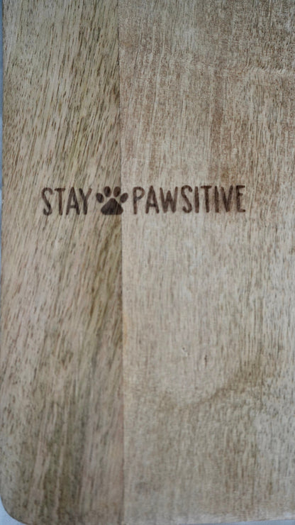 Servierbrett klein- Personalisierbar - Fietes-Pawluxe