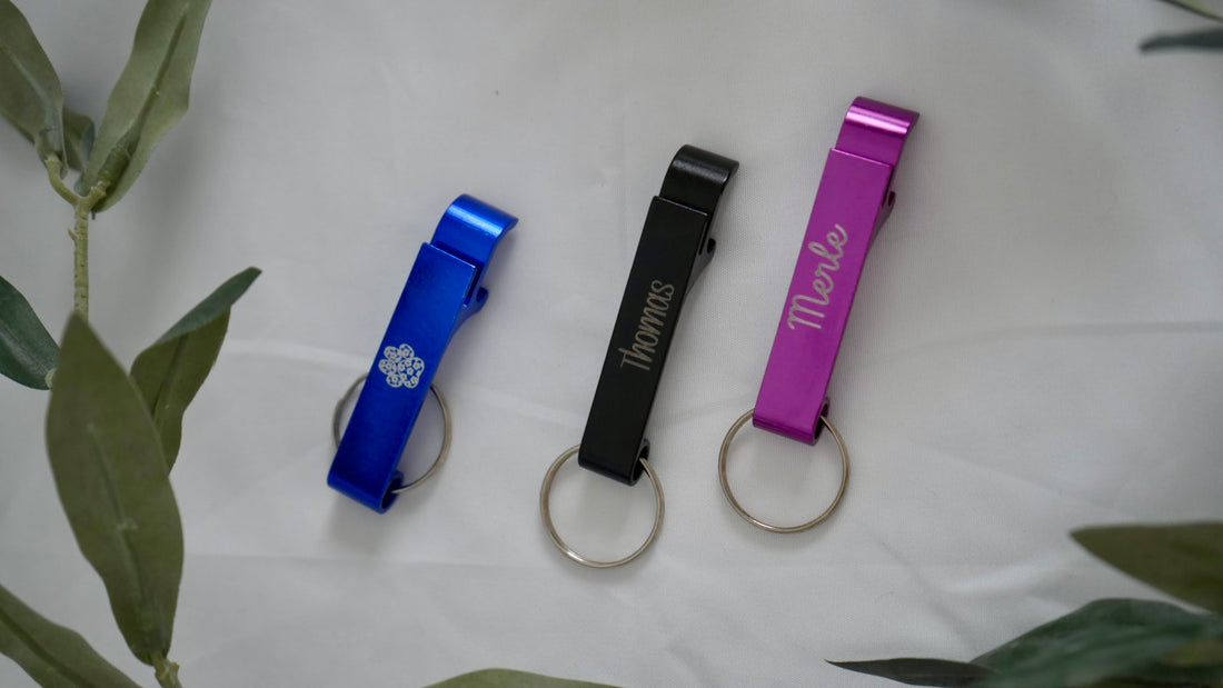 Personalisierbarer Mini-Flaschenöffner