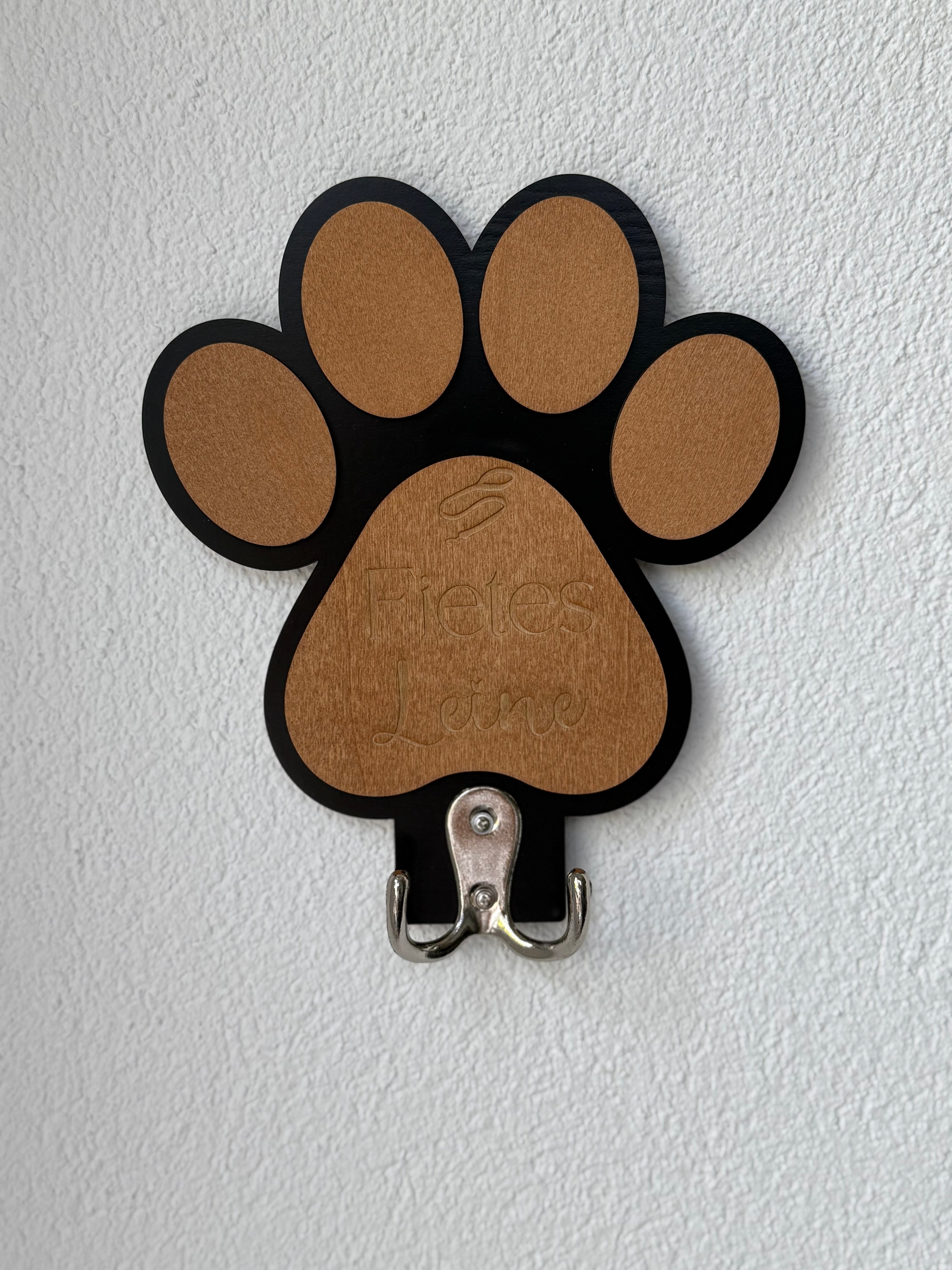Personalisierter Pfotenhaken - Fietes-Pawluxe
