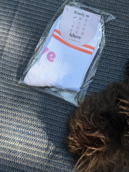 „Dog Love“ Socken – Für alle Hundeliebhaber! - Fietes-Pawluxe
